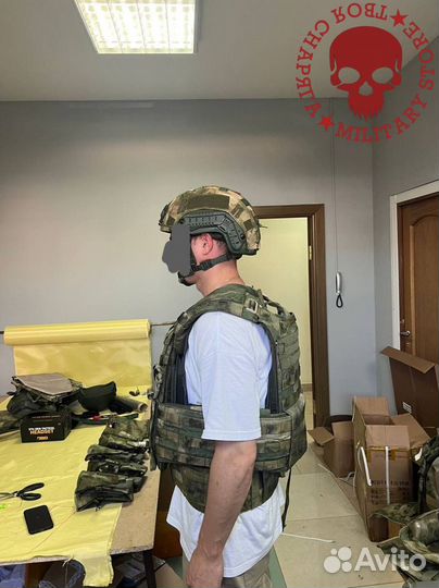 Бронежилет с плитами