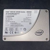 Intel SSD S3500 800 Гб 2.5 SATA 3 MLC отлич сост