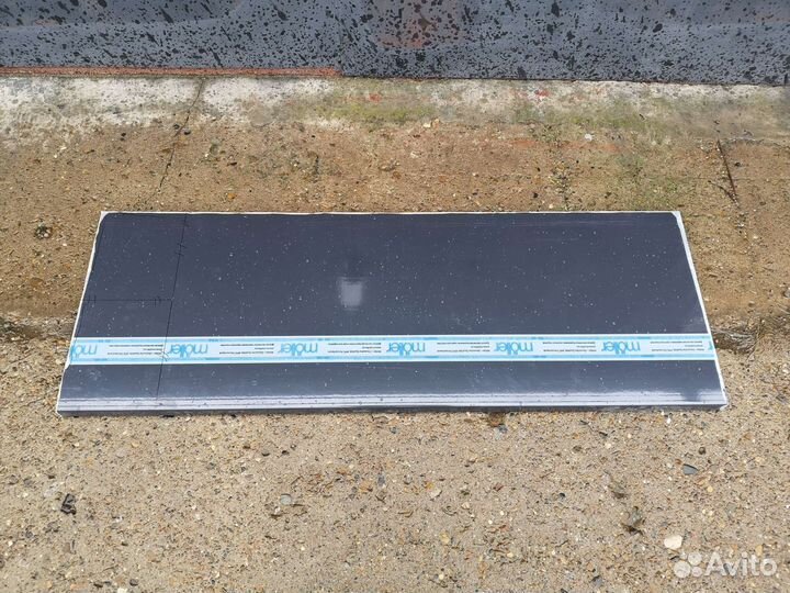 Подоконник Moeller чёрный ультра матовый