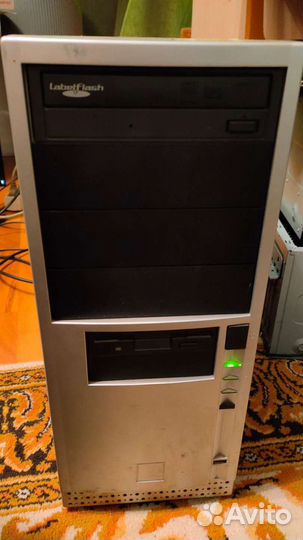 Системный блок intel core 2 duo e7400, 2gb, 80gb