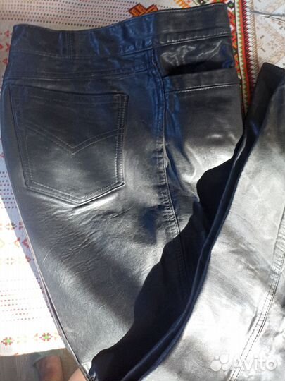 Кожаные брюки