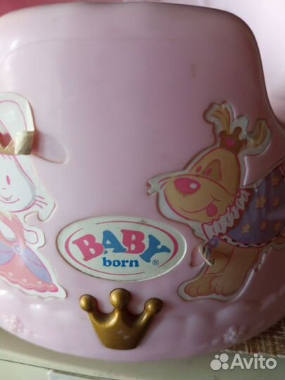 Горшок и вещи baby born