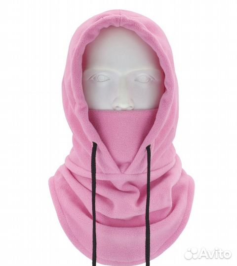 Балаклава флисовая, зимняя капюшон капор