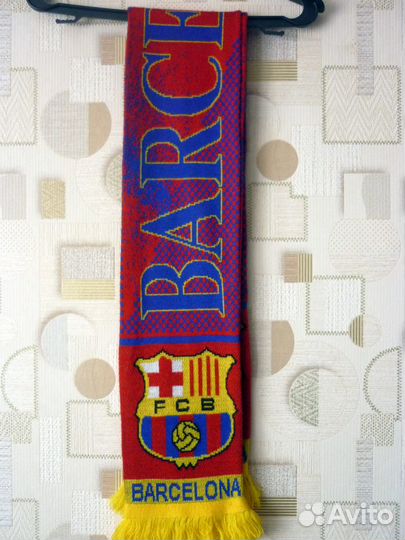 Шарф болельщика Барселона