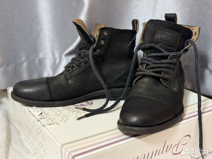Полуботинки кожаные 42