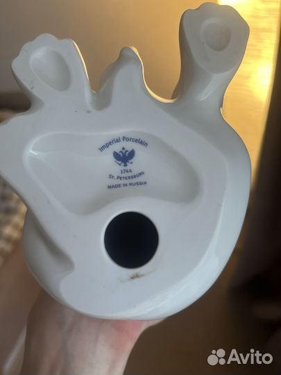 Императорский фарфор собака
