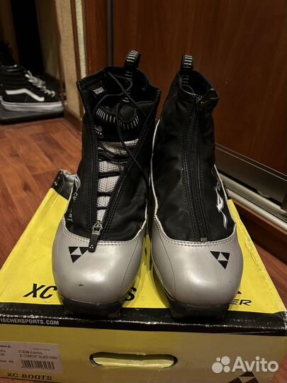 Лыжные ботинки fischer 42 размер