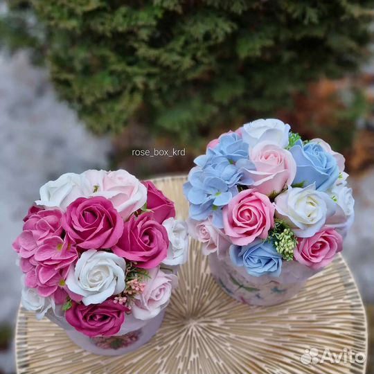 Букет из мыльных роз, подарок на 8 марта