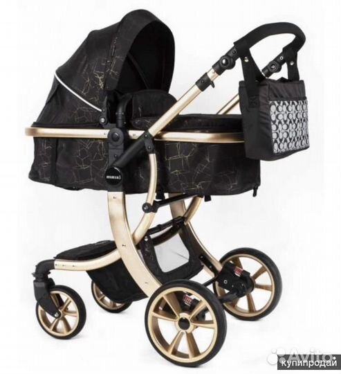 Коляска 2 в 1, luksmom