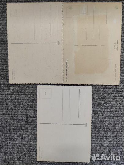 Открытки артистов зарубежного кино