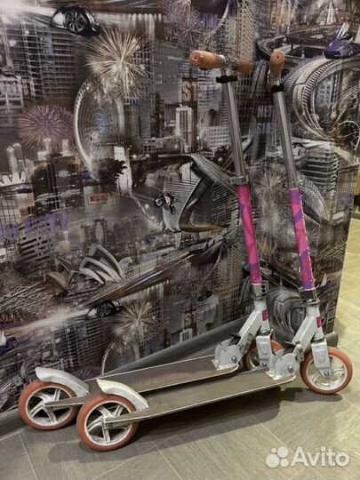Самокат детский двухколесный бу
