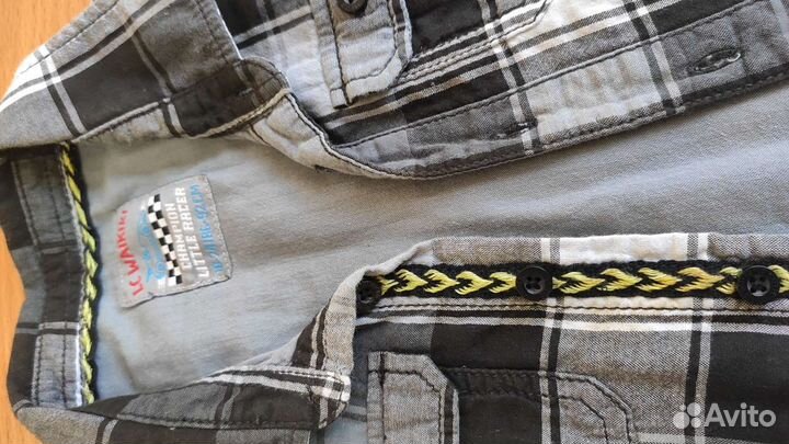 Рубашка на мальчика 86-92