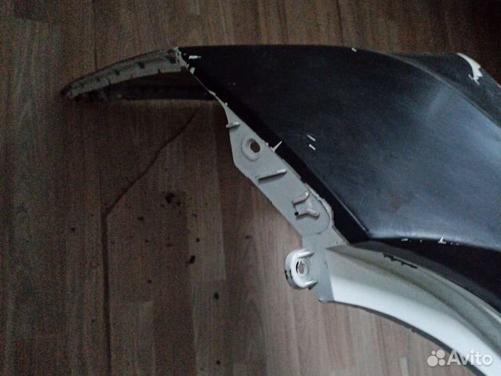 Задний бампер hyundai solaris 2018