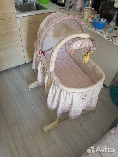 Коляска люлька для новорожденных бу