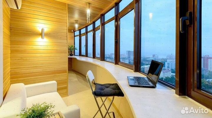 Лоджия 3м под ключ