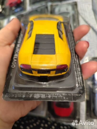 Суперкары Lamborghini Murcielago деагостини