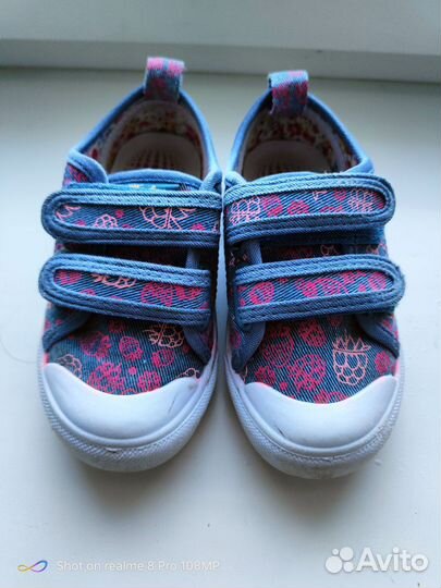 Кеды для девочки 25 размер