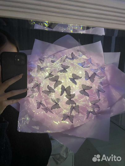 Букеты из бабочек