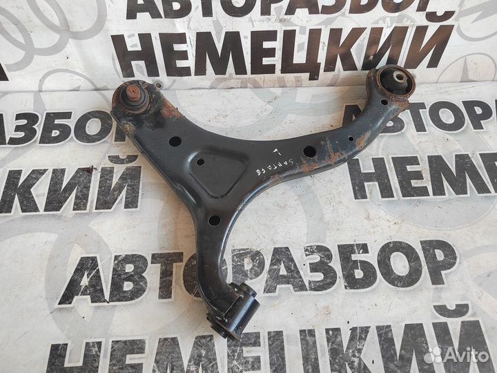 Рычаг передний нижний левый Hyundai Santa Fe 2