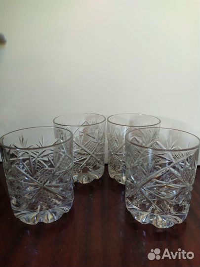 Хрустальные стаканы СССР