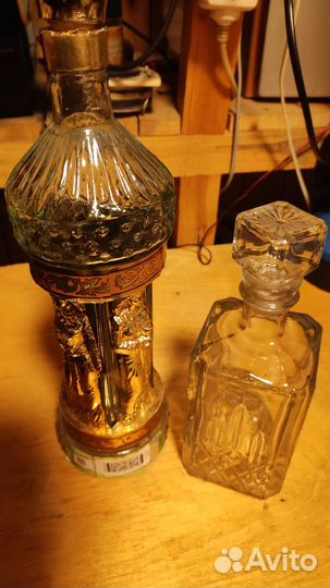 Штоф под водку и коллекционная бутылка