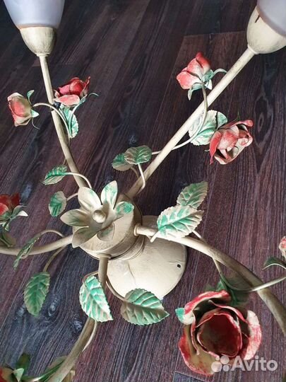 Люстра потолочная бу