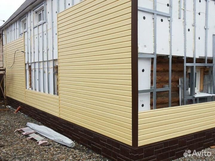 Обшивка домов сайдингом