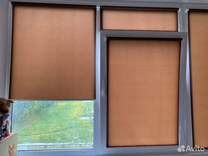 Рулонные жалюзи горизонтальные вертикальные зебра