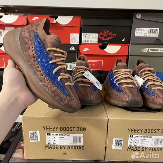 Adidas Yeezy Boost 380 Azure новые оригинал