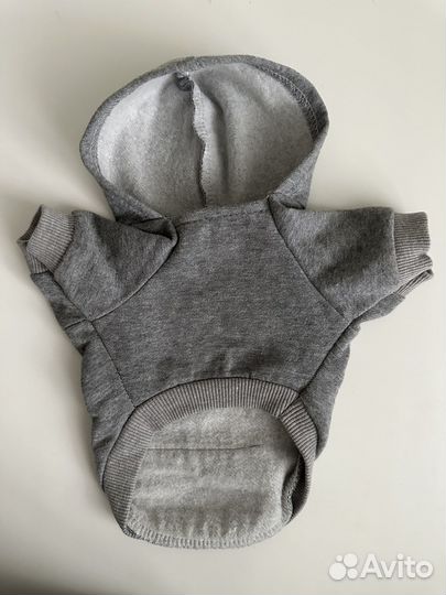 Толстовка/худи/кофта для собак с капюшоном