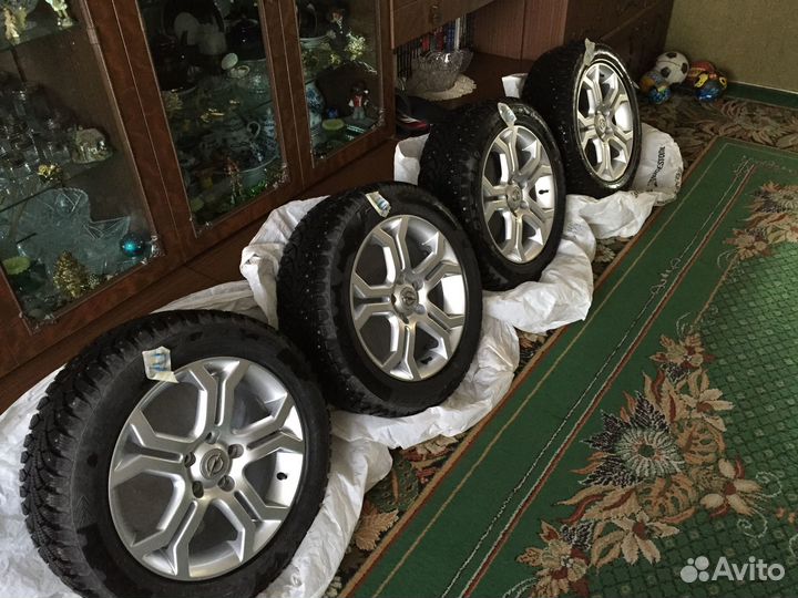 Колеса в сборе Opel 205 55 R16 Шипованные