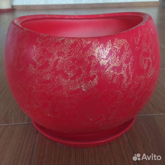 Горшок керамический (новый, 15 л)