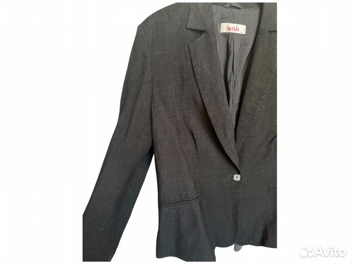 Пиджак жакет вискоза/лен, 46 размер