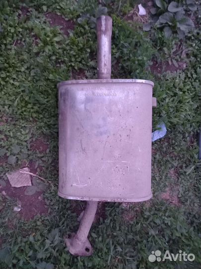 Задняя банка глушителя nissan almera classic