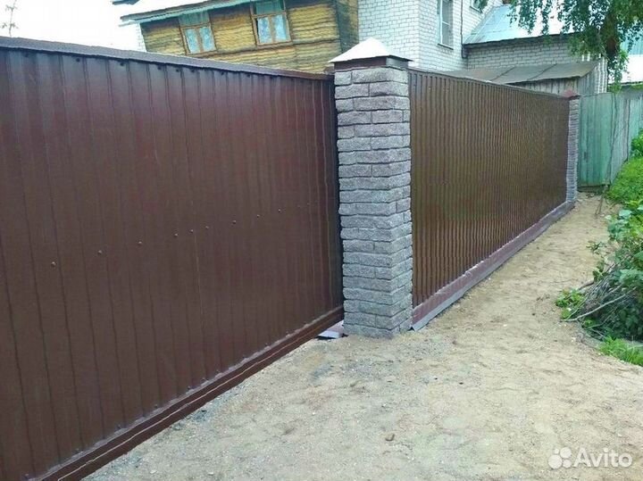 Откатные ворота механика