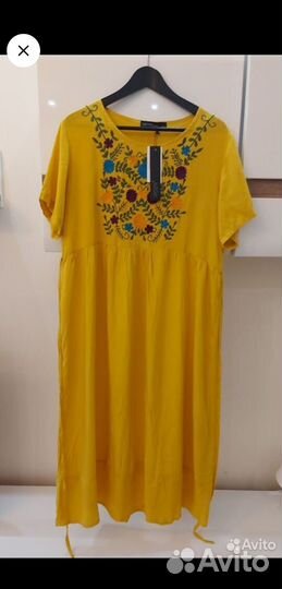 Платье,хлопок.Размер 48