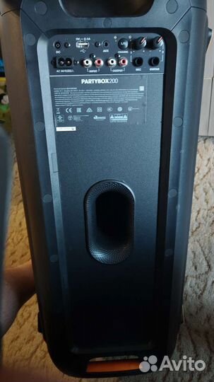 Колонка jbl partybox 200
