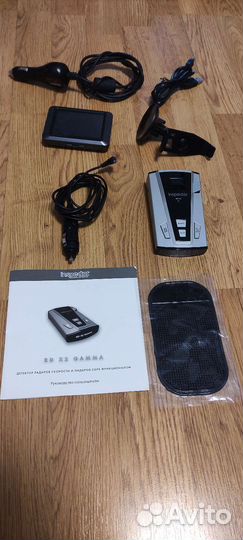 Комплект декектор inspector и навигатор Garmin