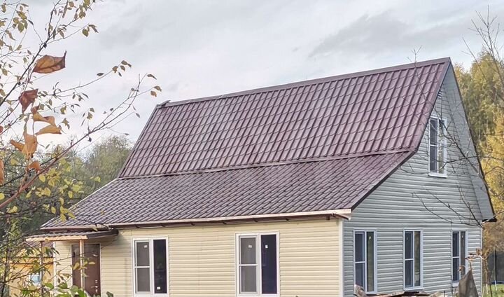 Дом 75,2 м² на участке 12 сот.