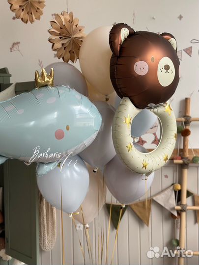 Гелиевые и воздушные шарики с надписями