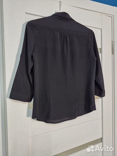 Блузка черная oodji