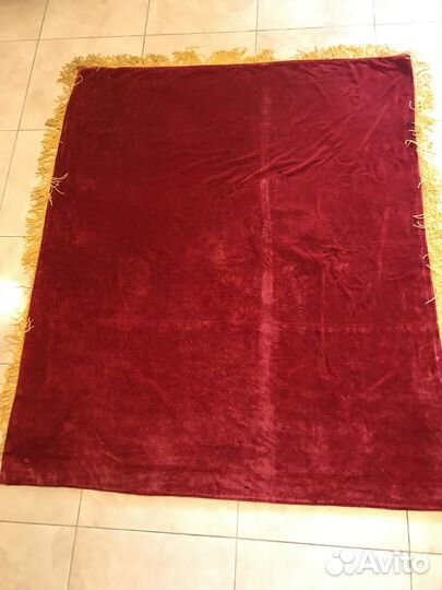 Советский бархатный флаг