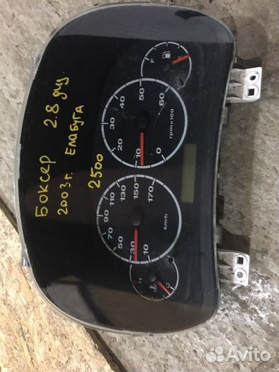 Панель приборов пежо боксер 2003 2.8