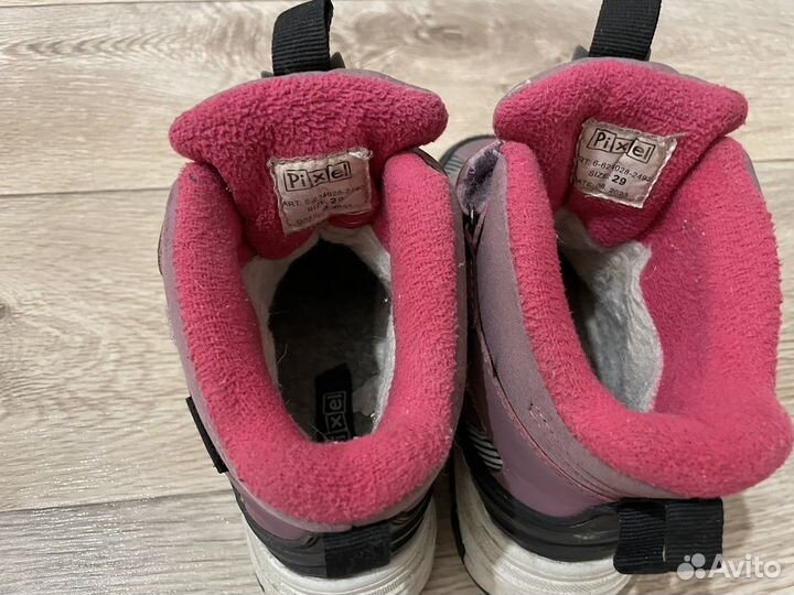Ботинки зимние для девочки 29 размер