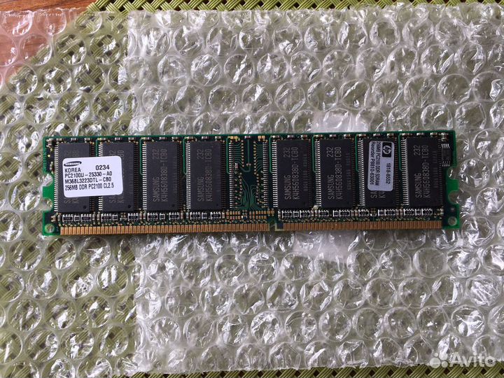 Оперативная память ddr2 и ddr1 Samaung