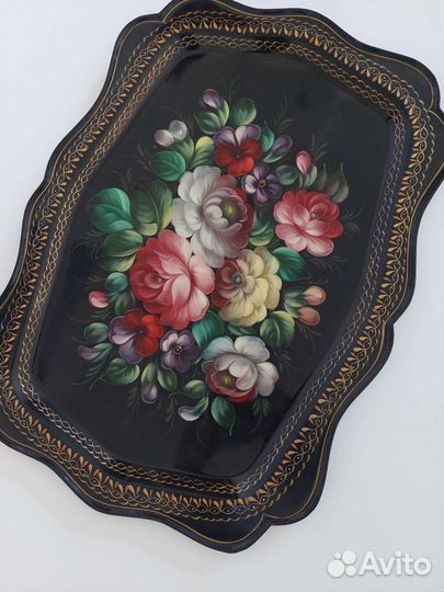 Поднос металлический,ссср