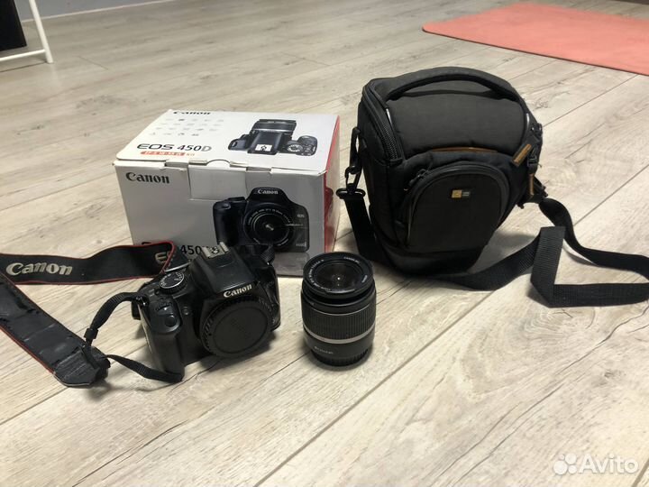Фотоаппарат Canon EOS 450D + 18-55kit