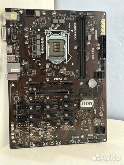 Материнская плата MSI H310-F Pro 1151v2