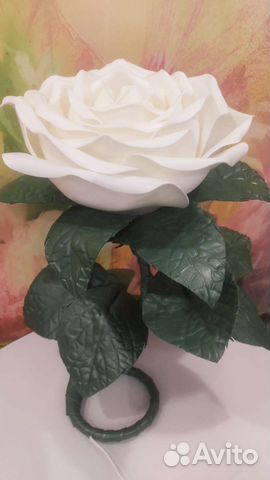 Роза светильник тумбочный,торшер,лилия