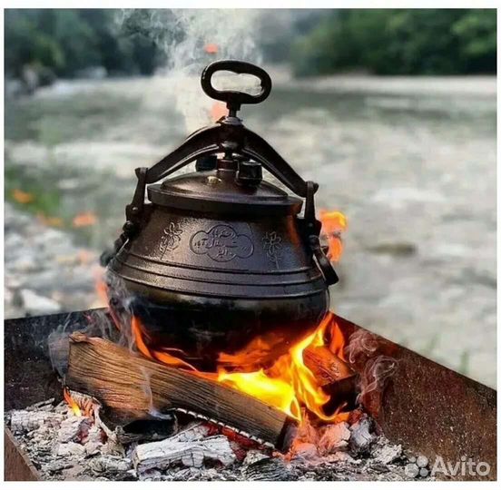 Казан чугунный